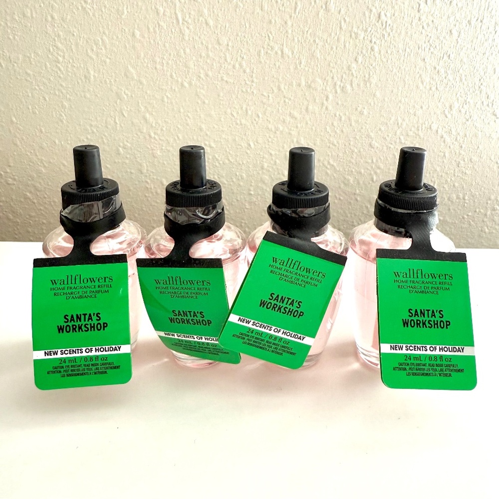 Bath and Body Works BBW SANTA'S WORKSHOP wallflower refills